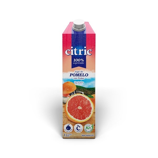 Jugo De Pomelo Exprimido Citric En Tetra 1 Lt. #1