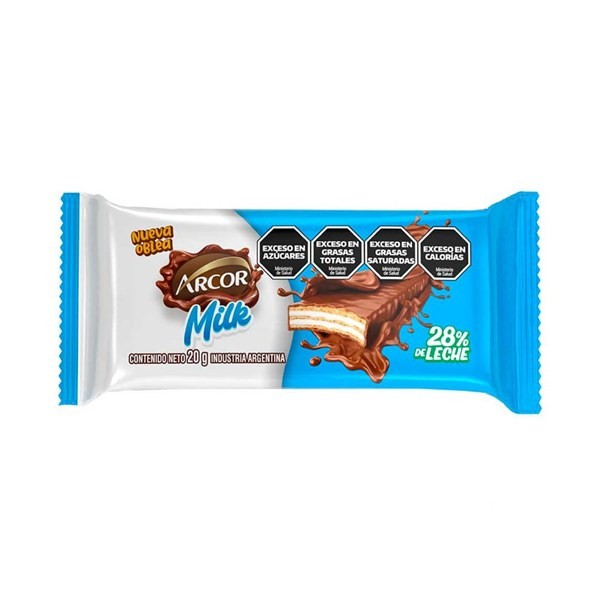 Oblea Arcor Milk 20 g #1