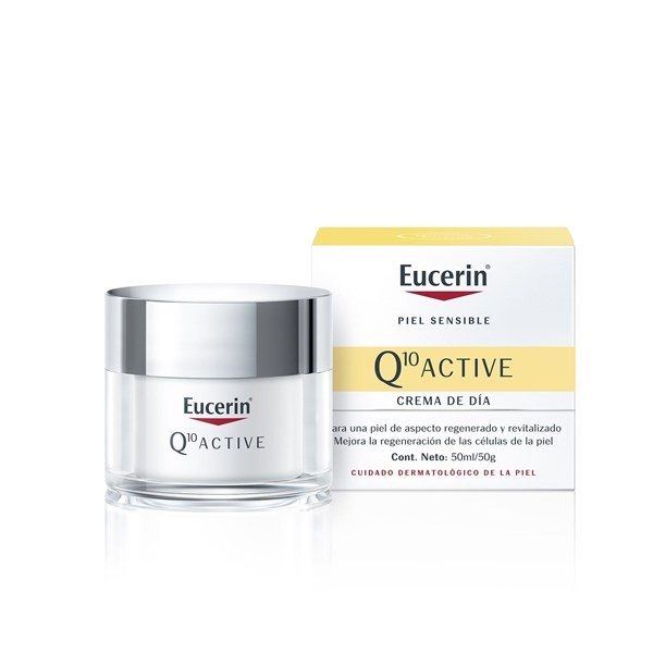 Eucerin Crema Facial Antiarrugas de Día Q10 Active Para Piel Seca 50 ml alt
