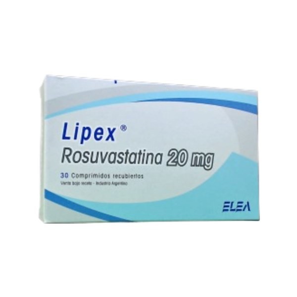 Elea Lipex Rosuvastatina 20 Mg x 30 Comp #1