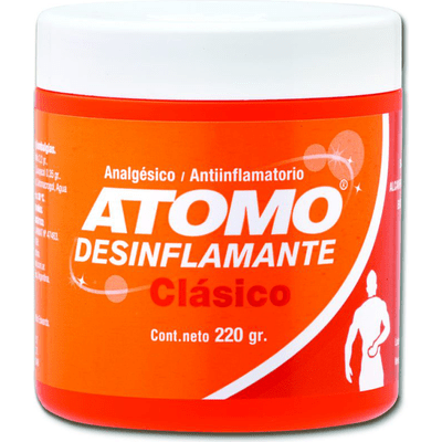 Átomo Atomo Desinflamante Clásico Crema X 220 Gramos alt