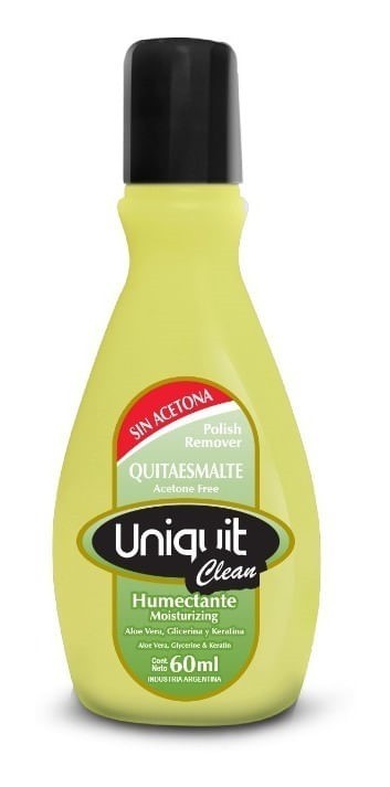 Uniquit Quitaesmalte Para Uñas Humectante 60 ml #1