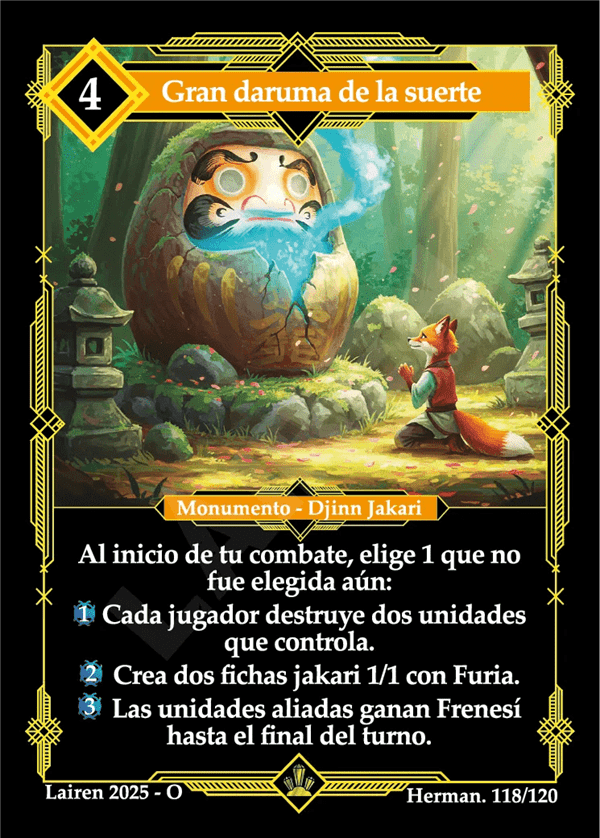 118 Gran Daruma De La Suerte - Coste 4 #1