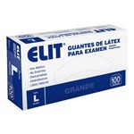 Elit Guantes de Látex para Exámen Talle Large / Grande 100 (Unidades) #1