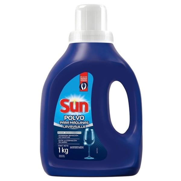 Sun Polvo Para Lavavajillas Botella 1 kg #1