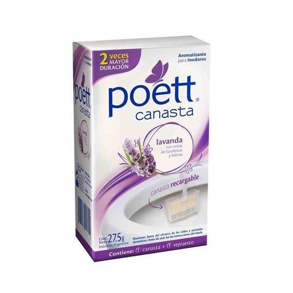 Desodorante Poett Para Inodoros-canasta -27 Gr alt