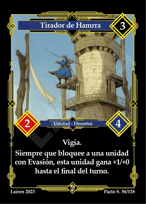 056 Tirador De Hamrra 1ra Edicion - Coste 3 #1