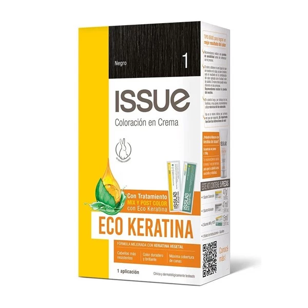 Issue Keratin Color 1 negro