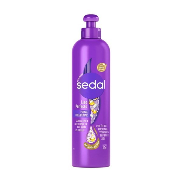 Crema Para Peinar Sedal Lisos Perfec 300 ml