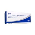 Dite (Ex Vacuna Doble Adultos Biol) Toxoide Tetánico + Dift‚Rico x 1 Ampolla x 0.5 ml C / Jeringa + Aguja #1