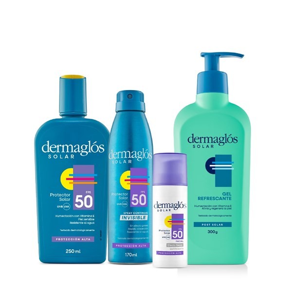 Kit Protector Solar Completo Dermaglós Fps 50 #1