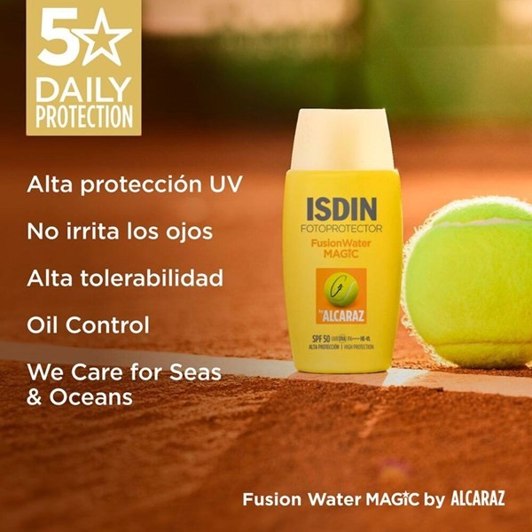 Foto Protector Isdin Fusion Water Magic By ALCARAZ SPF 50 x 50 Ml alt