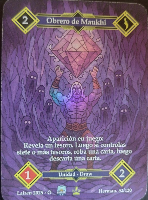 052 Obrero De Maukhi Promo Nacional 2025 - Coste 2