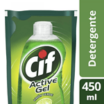 Detergente Active Gel Limon Verde Doypack 450 Ml #1