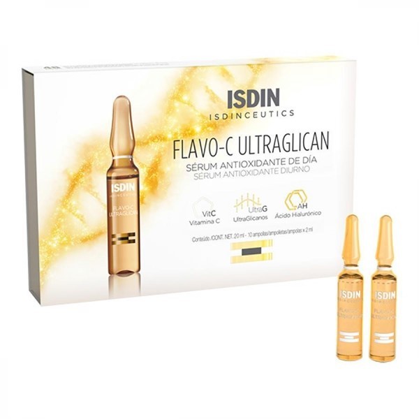 Ampollas Sérum Antioxidante Día Isdin Isdinceutics Flavo-C Ultraglican x 10 un #1