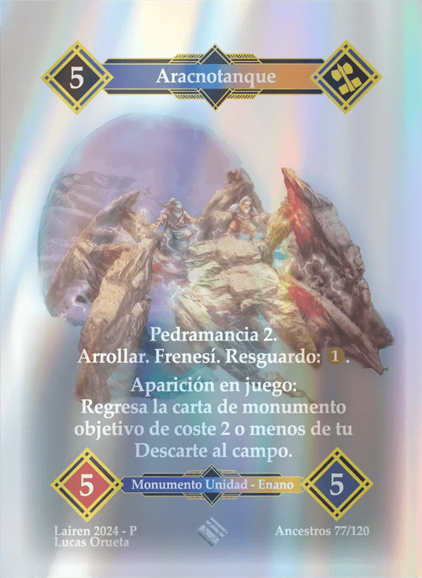 077 Aracnotanque Metal - Coste 5 #1