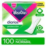 Protectores Diarios Nosotras Normal 100un #1