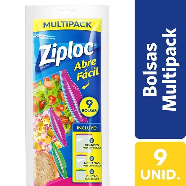 Ziploc Bolsa Conservadora Multiplack (9 U) alt