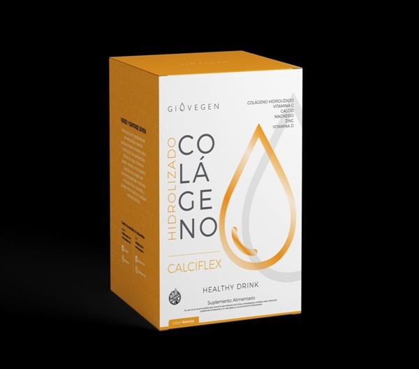 Giovegen Suplemento Colageno Hidrolizado Calciflex 480 gr (30 Sobres) alt