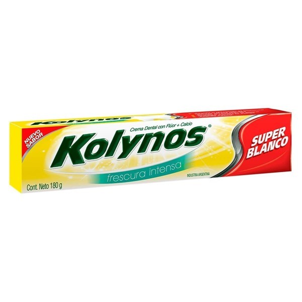 Kolynos Súper Blanco Frescura Intensa Crema Dental x 180 g #1