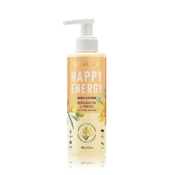 Renuar Body Lotion Happy Energy Bergamota Y Fresia 185 ml