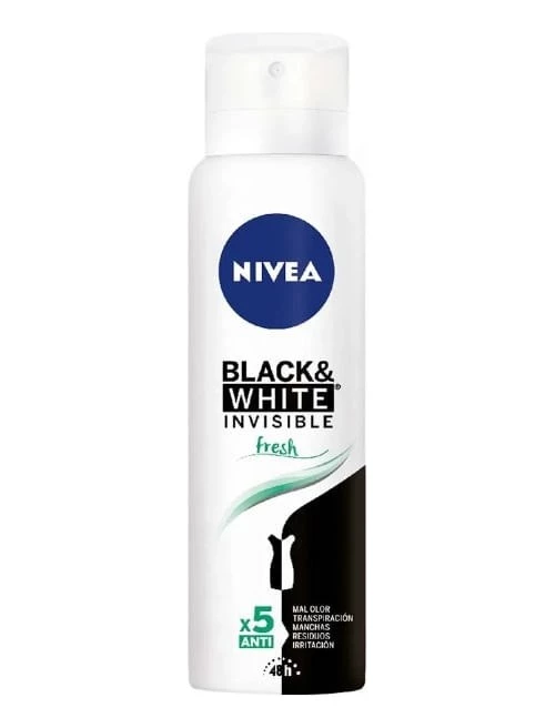 Desodorante Antitranspirante Nivea Spray B&W Fresh 150 ml