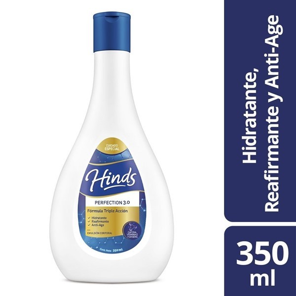 Hinds Emulsion Corporal Perfection 3.0 Formula Triple Accion 350 ml #1
