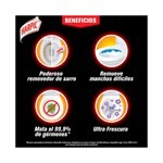 Gel Limpiador Desinfectante Para Inodoros Harpic Power Plus Frescura Floral 500 ml. #2