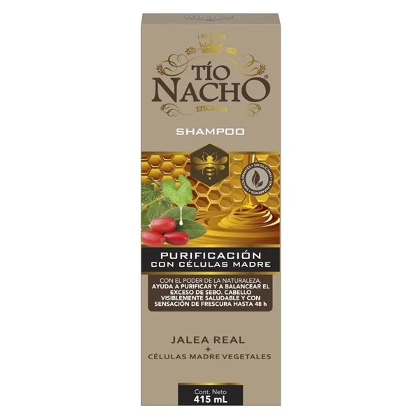 Tio Nacho Shampoo Células Madre 415 ml