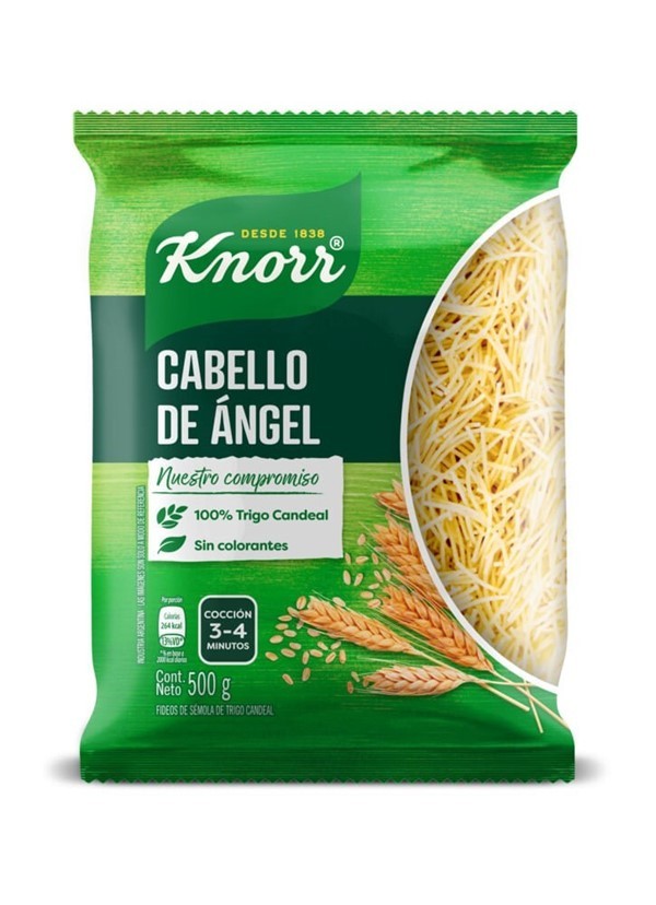 Fideos Knorr Cabello De Angel 500gr alt