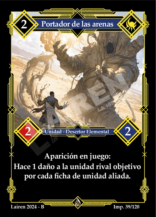 039 Portador De Las Arenas - Coste 2