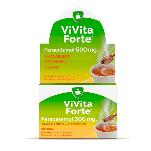 Vivita Forte l 24 Sobres de 5 g | Paracetamol