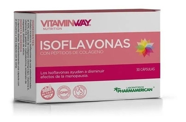 Vitaminway Isoflavonas 30 cápsulas Blister Unico #1