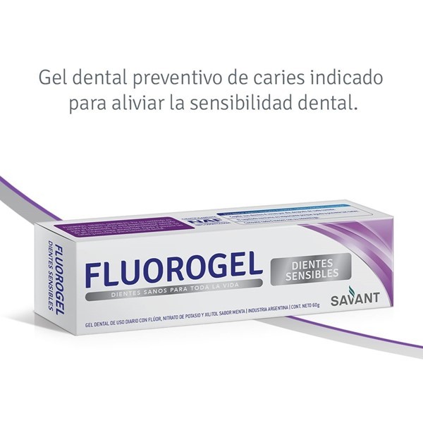 Fluorogel Gel Dental Dientes Sensibles Menta 60 gr.