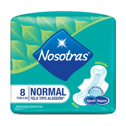 Nosotras Toallas Femeninas Natural Plus #1