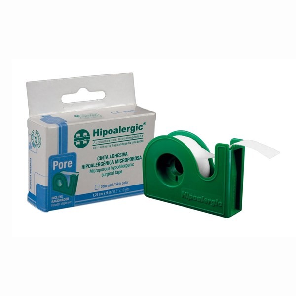 Cinta Adhesiva Microporosa Hipoalergic Pore 1,25 Cm X 9 M (caja X 1 Rollo) 
