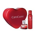 Set Caro Cuore Edt 60 ml + Desodorante 123 ml en Lata Corazón Clásica Tamaño 3 Unid #1