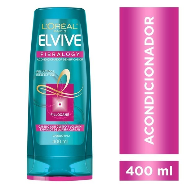 Elvive Acondicionador Fibralogy 400 ml alt