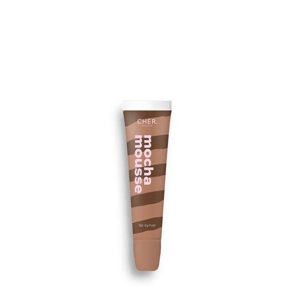 Cher Beauty Dieciocho Mocha Mousse Brillo labial