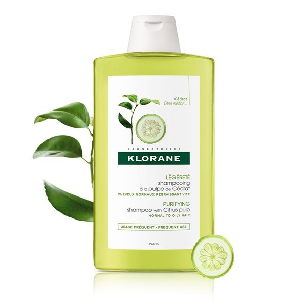 Klorane Shampoo a La Pulpa de Cédrat 400 ml alt