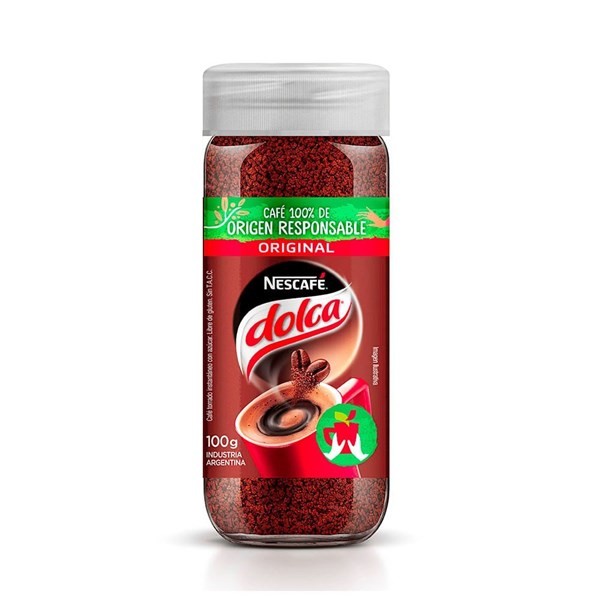 Café Nescafe Dolca Original 100 xg
