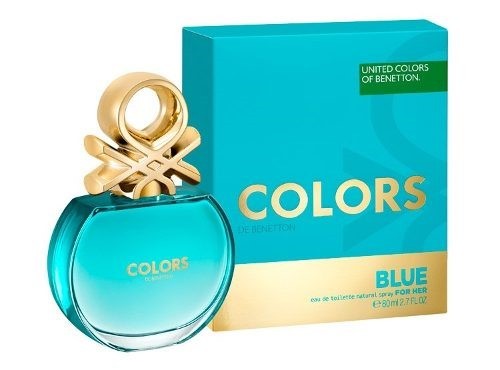 Perfume Mujer Benetton Colors Blue 80 ml Nuevo!! Original Único #1