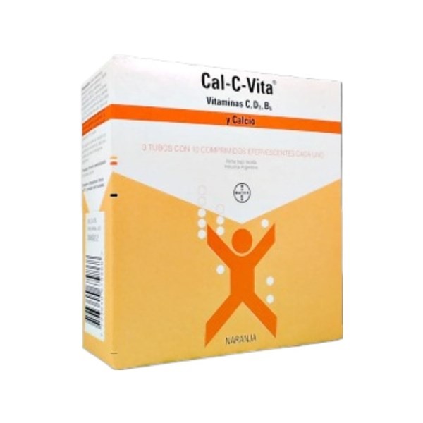 Bayer Cal C Vita Vitamina + Minerales x 30 Comp Efervescentes #1