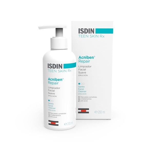 Isdin Acniben Teen Skin Repair Limpiador Facial Suave 180 ml #1