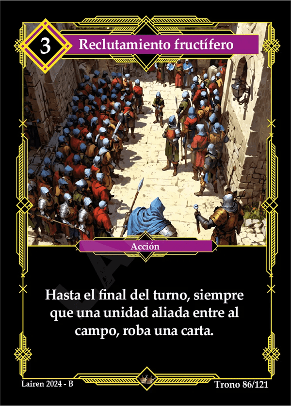 086 Reclutamiento Fructifero - Coste 3