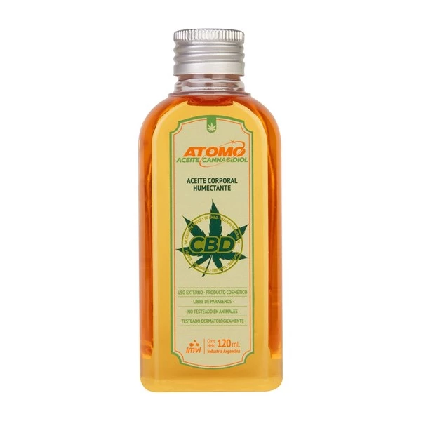 Atomo Aceite Corporal Hidratante Cbd 120 ml
