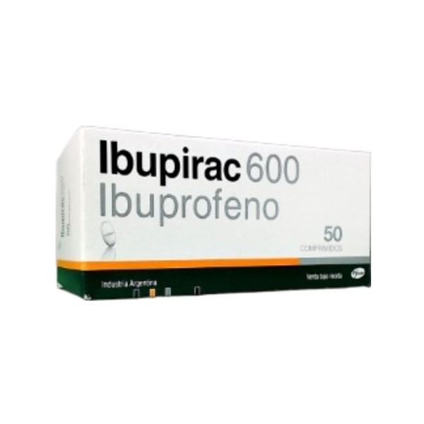 Pfizer Ibupirac 600 Ibuprofeno 600 Mg x 50 Comp #1
