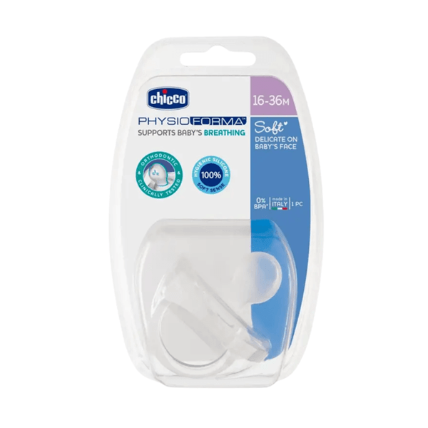 Chupete de Silicona Chicco Physio Soft 16-36 Meses
