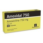 Amoxidal 750 mg | 20 Comprimidos | Amoxicilina #2