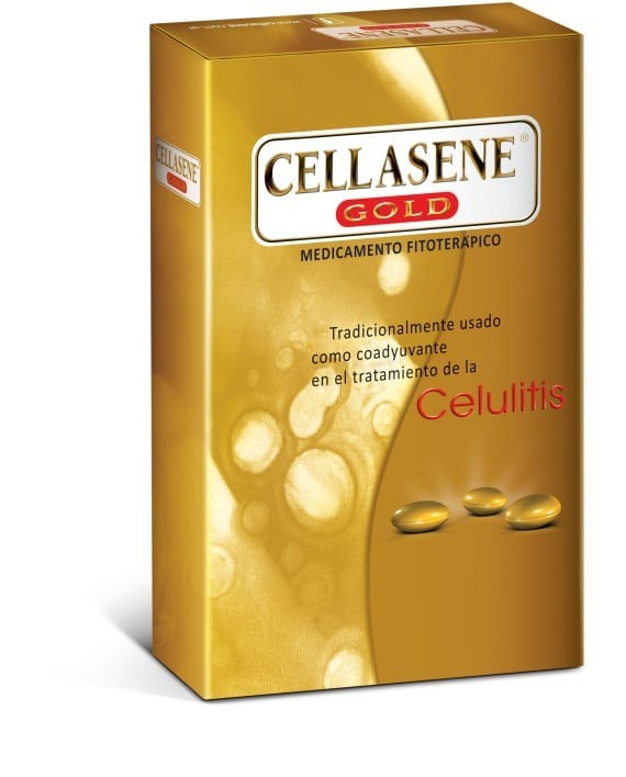 Cellasene Gold Tratamiento Anti Celulitis X30 Caps Unico